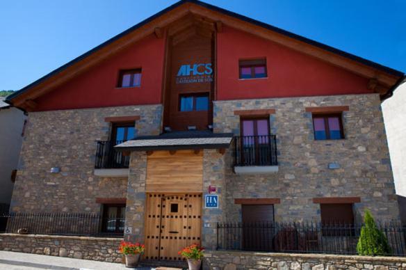 Apartahotel Castejón de Sos Exterior foto